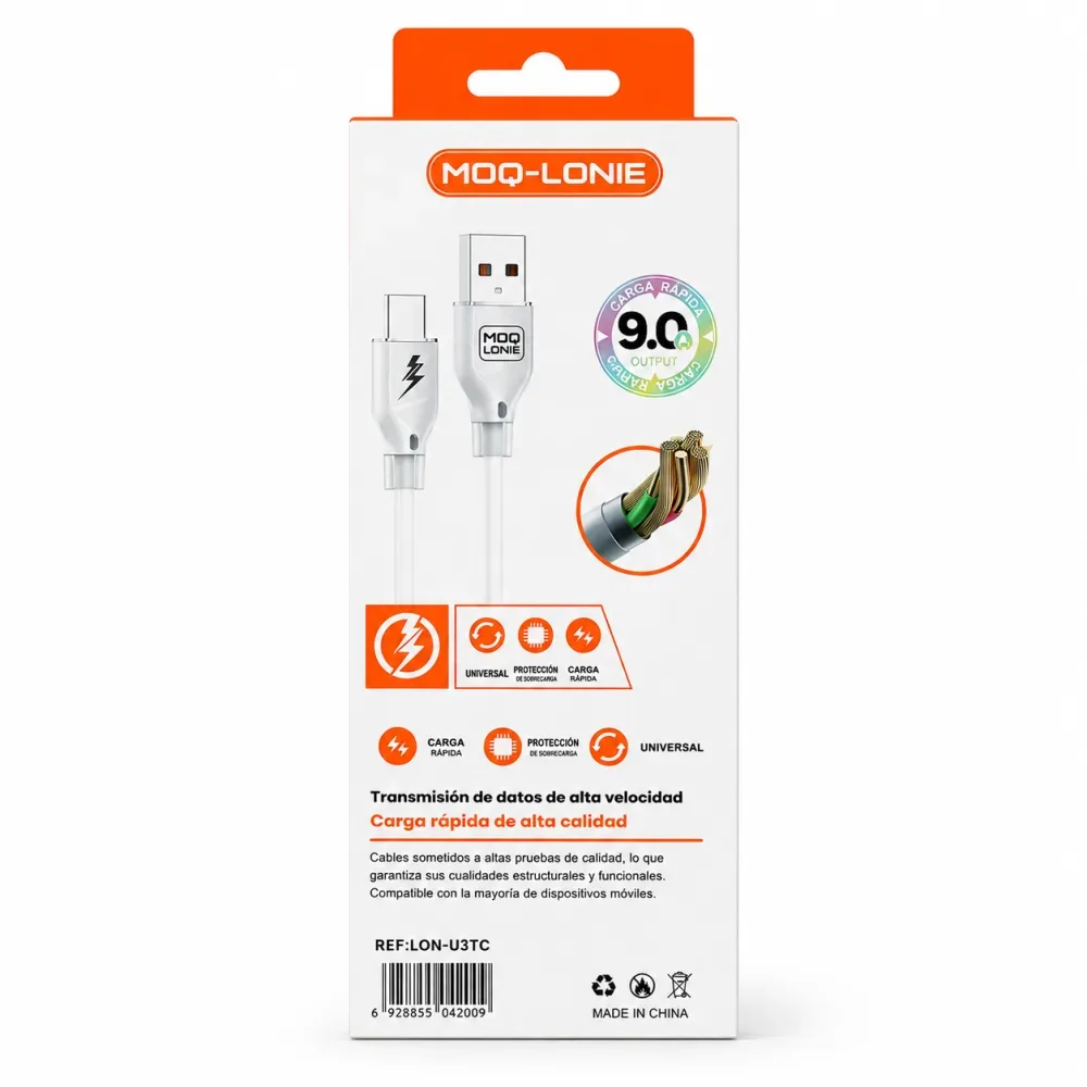 CABLE USB-TC 9.0A